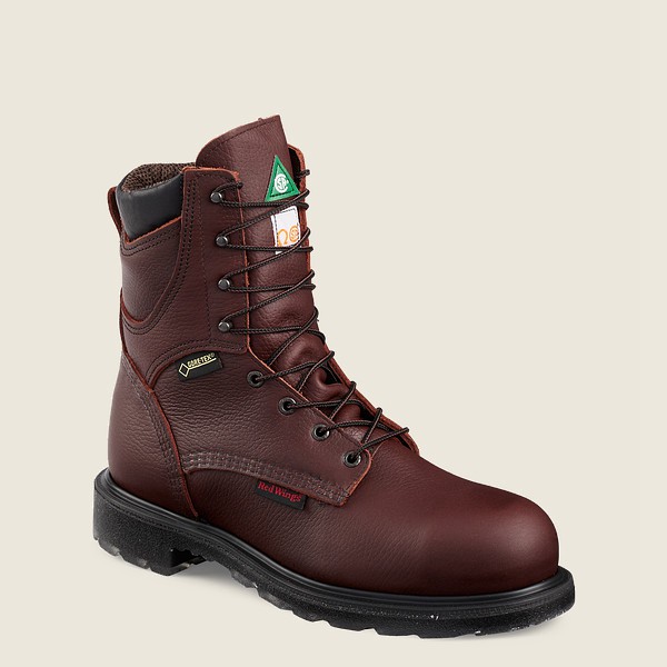 Red Wing Safety Boots Supersole® 2.0 - 8-Inch Waterproof Csa Toe - Burgunder - Herre 3857-QNZXK